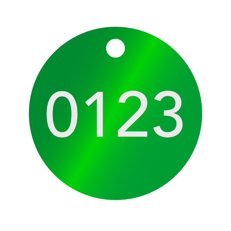 Baummarken, Baumplaketten, ø 35 mm, Stärke 1 mm, Aluminium eloxiert, Laserbeschriftung, Baummarken, Baumplaketten, ø 35 mm, Stärke 1 mm, Aluminium eloxiert, Laserbeschriftung,